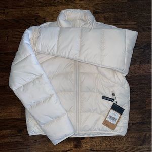 The North Face NSE 2000 puffer jacket in white